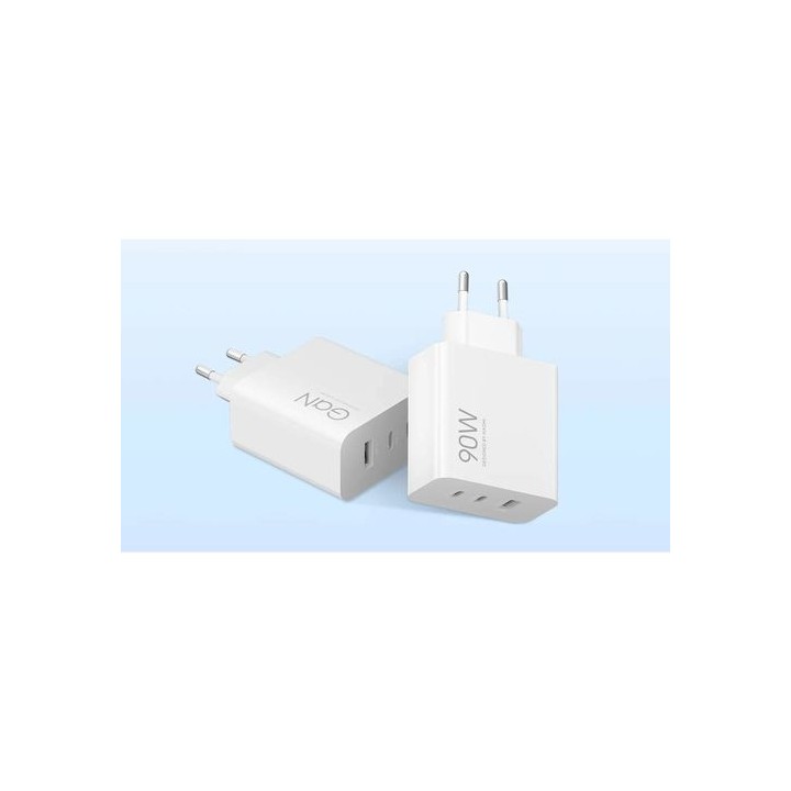 cargador xiaomi 90w mi hypercharger power adapter 3 port