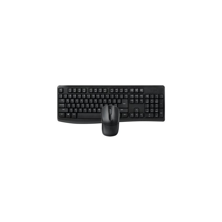 teclado y mouse rapoo wireless x1800 pro 2,4ghz 1000 dpi resistente a salpicaduras bateria colo