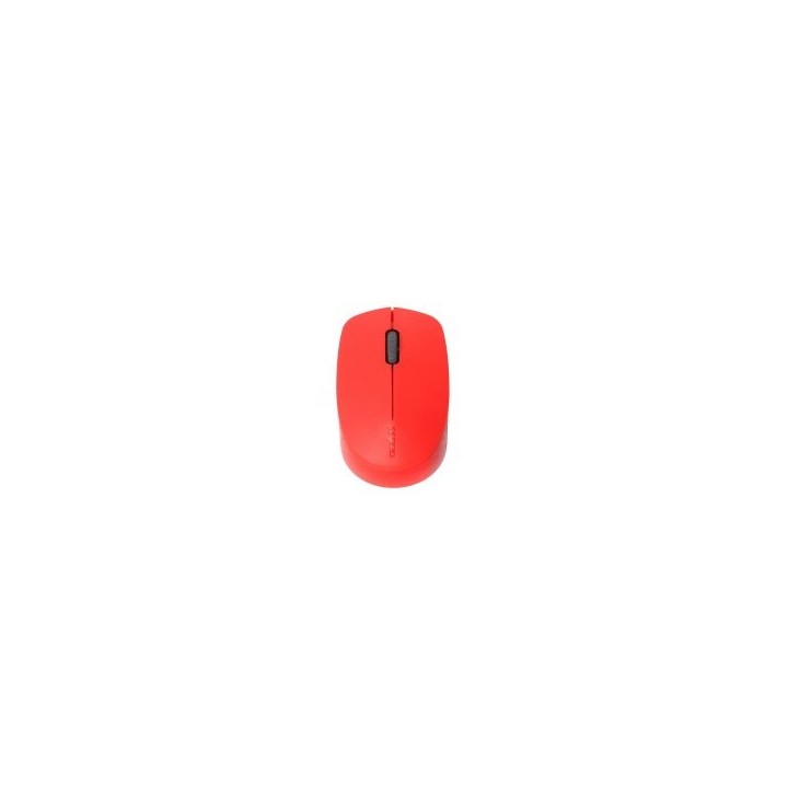 mouse rapoo wireless y bluetooth m100 silent 2.4g ghz bt 4.0 usb 3.0 3 botones 1300 ppp rojo