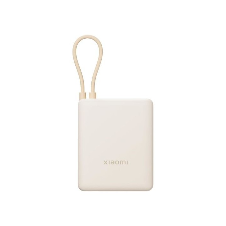 powerbank xiaomi 33w 10000mah integrated cable tan