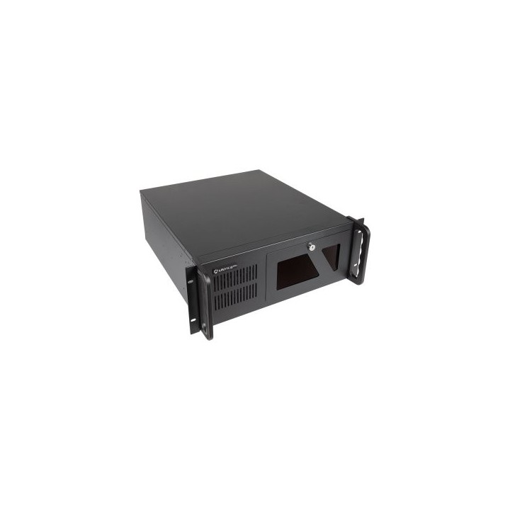 caja rack 19" 4u unyka uk4229 evo forntal con puerta de seguridad filtro antipolvo usb 3.0 sin fuen