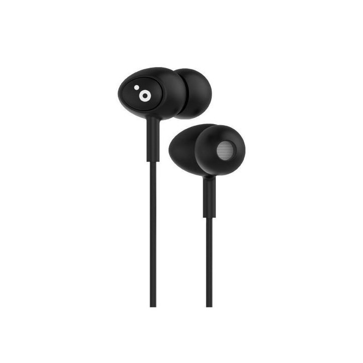 auricular sunstech botÃ£Ân 1,2m c/microfono negro