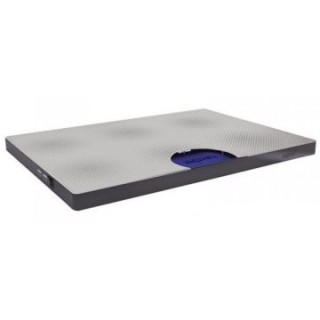 base de refrigeracion para portatiles approx hasta 15.4" 2 ventiladores y 3 leds color blanco   ofer