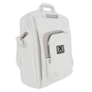 mochila de portatil 15.6"approx diseÃ£Âo en color blanco/gris approx   oferta moving