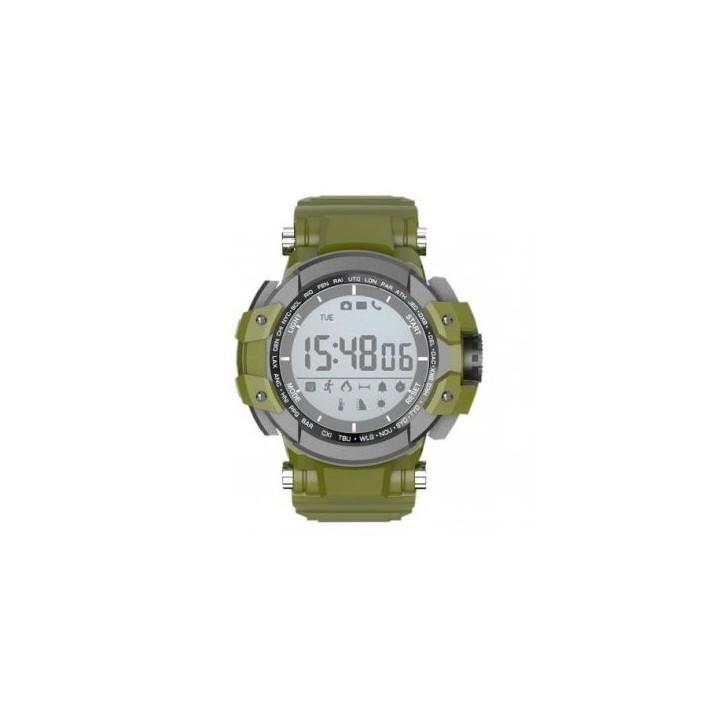 reloj inteligente deportivo billow xs15gr anti shock ip68 bt 4.0 g sensor pila interna 12 meses ver