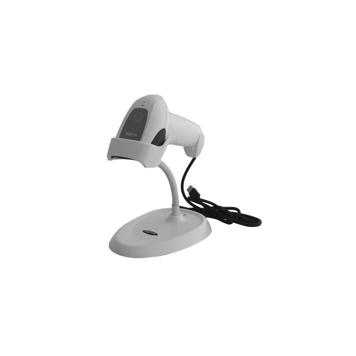 scanner codigos de barras approx appls11aswh 1d usb disparo manual o automatico laser visible indica