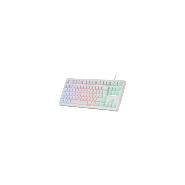 teclado h mech gaming mars gaming mk023 frances color blanco tamaÃ£Âo compacto tkl iluminacion rgb