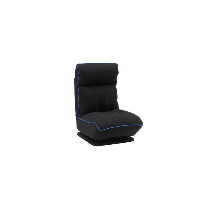 sofa gaming mars gaming mgcthronebbl espuma alta densidad rotacion 360 ajustable negro/azul