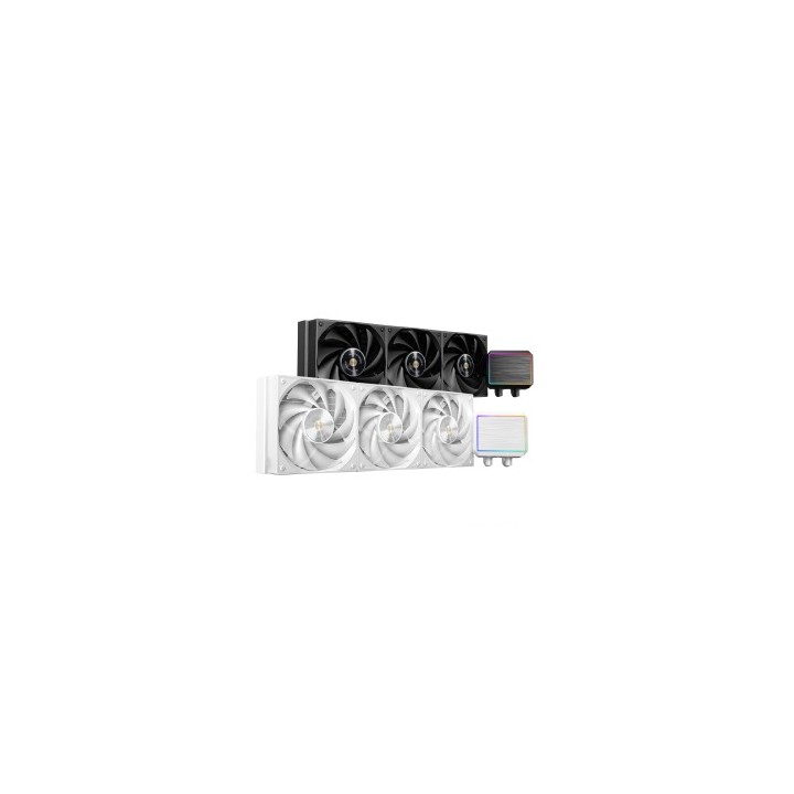 sistema de refrigeracion liquida mars gaming mlproii360w 3x120mm 600w tdp pantalla lcd blanco