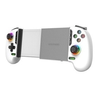 gamepad bluetooth mars gaming mgpxpro bt+usb multiplataforma hall effect blanco
