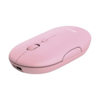 mouse trust wireless puck recargable  ultrafino   botones silenciosos  800/1200/1600dpi   receptor m