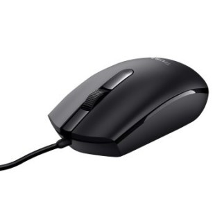 mouse trust basi usb 3 botones y rueda de desplazamiento 1200dpi 24271