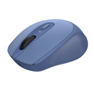 mouse trust wireless zaya azul 25039   recargable usb c   4 botones   800/1200/1600dpi   receptor us