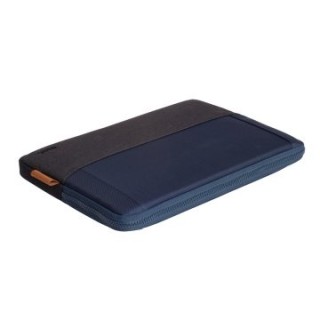 funda tablet trust lisboa 25123 soft sleeve color negro/azul   para tablets/portatiles hasta 13.3
