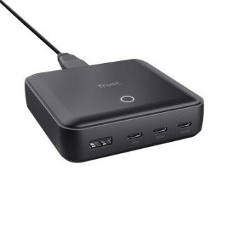 cargador usb c trust 100w maxo 25242 3xusb c 1xusb a pd 3.0