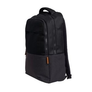 mochila trust lisboa color negro para portatiles hasta 16" 3 compartimientos 23l