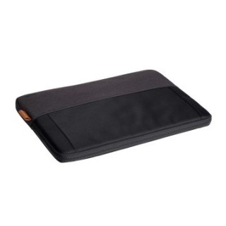 funda de portatil 16" trust lisboa 25248 soft sleeve color negro   para tablets/portatiles hasta 16"