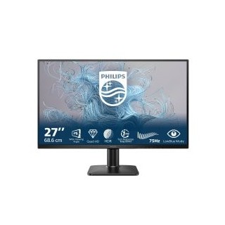 monitor 27" dp hdmi philips 27e2n1500l/00 ips 2560x1440 75hz 4ms vesa 100x100 2x2w negro