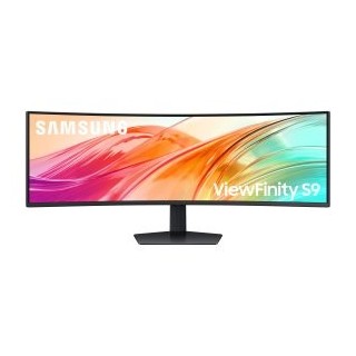 monitor 49" curvo viewfinity  dp hdmi samsung ls49f950uauxen 5120x1440 dual quad hd 120hz  kvm lan