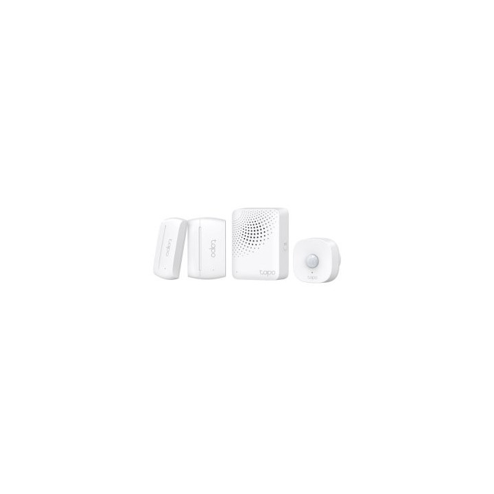 kit de sensores inteligentes tapo t30 ventanas/puertas movimiento y hub alarma