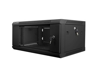 lanberg armario rack lanberg 4u 600x450x279 auto ensamblado 19pulgadas hasta 60 kg negro