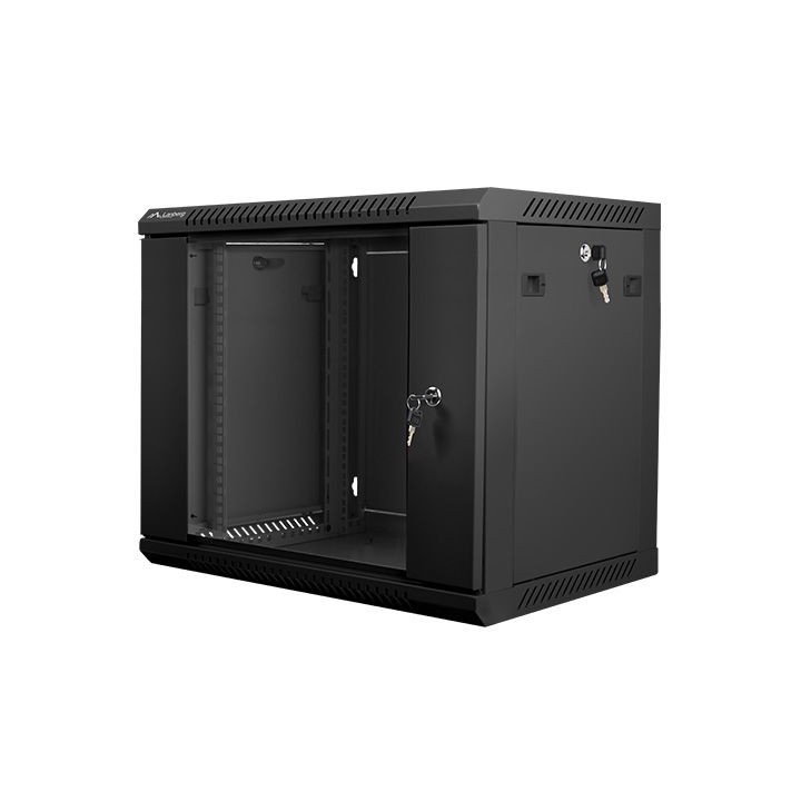 lanberg armario lanberg 9u 600x450x507 auto ensamblado rack 19 hasta 60 kg negro