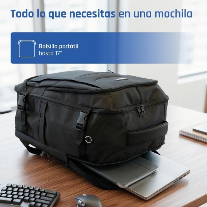 iggual mochila port?til 15.6" 17" voyage pro tech