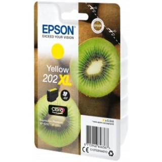 epson cartucho tinta epson c13t02h44010 singlepack amarillo 202xl claria premium ink xp   6000   xp