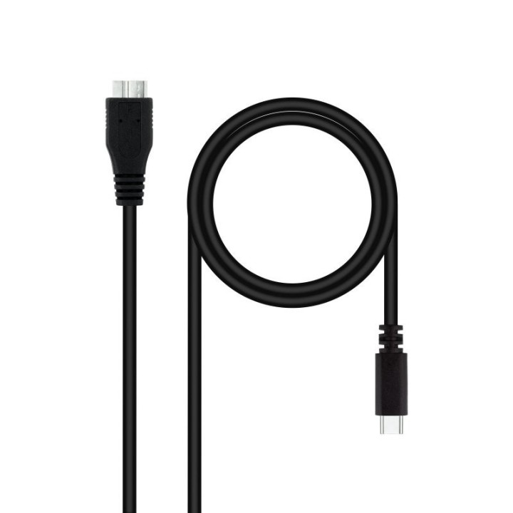 nanocable cable usb 3.0, usb c/m micro b/m 1 m