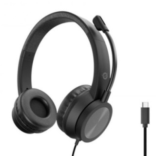 conceptronic auriculares conceptronic polona05bc usb   c negro