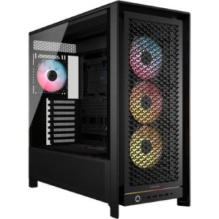 corsair caja ordenador gaming corsair frame 5000d rs atx argb cristal templado negra