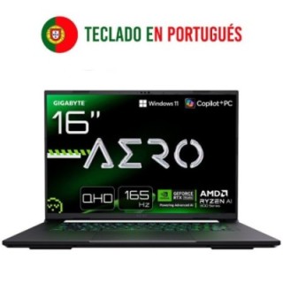portatil gigabyte aero  x16 2wha3ptc65ah r9 370hx 32gb 1tb rtx5070 16" w11h