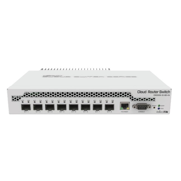 mikrotik crs309 1g 8s+in switch 1xgbe 8xsfp+