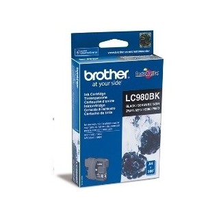 brother cartucho tinta brother lc980bk negro 300 paginas dcp   165c    dcp   195c    dcp   375cw