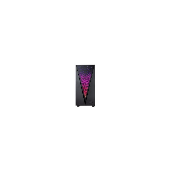caja atx semitorre abysm danube kolpa black 2x3.5" 2x2.5" gpu max 345mm