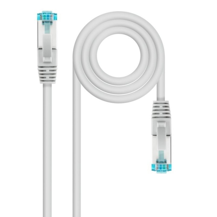 nanocable latiguillo cat. 7 lszh/sftp 25 m gris