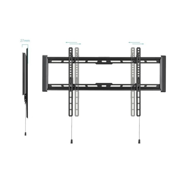 tooq lp1083f b soporte fijo 32" 80", negro