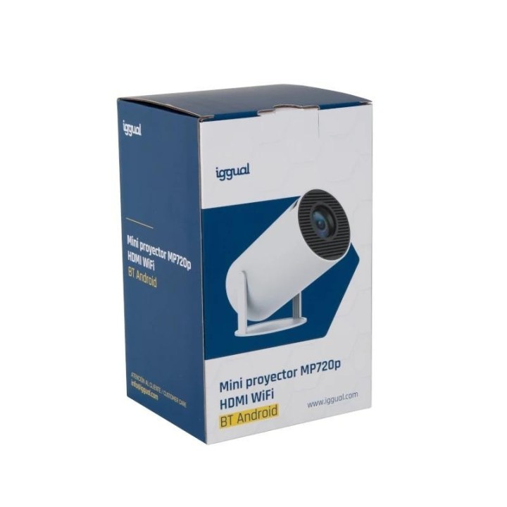 iggual mini proyector mp720p hdmi wifi bt android