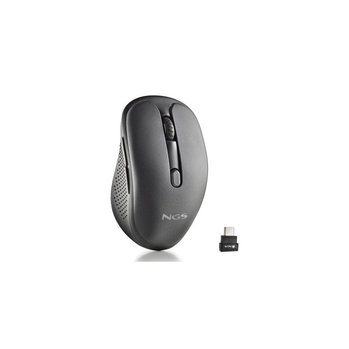 mouse ngs optico evo jot inalambrico recargable multimode usb c