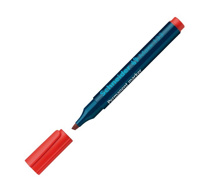 marcador perm. schneider maxx 133 rojo 113302