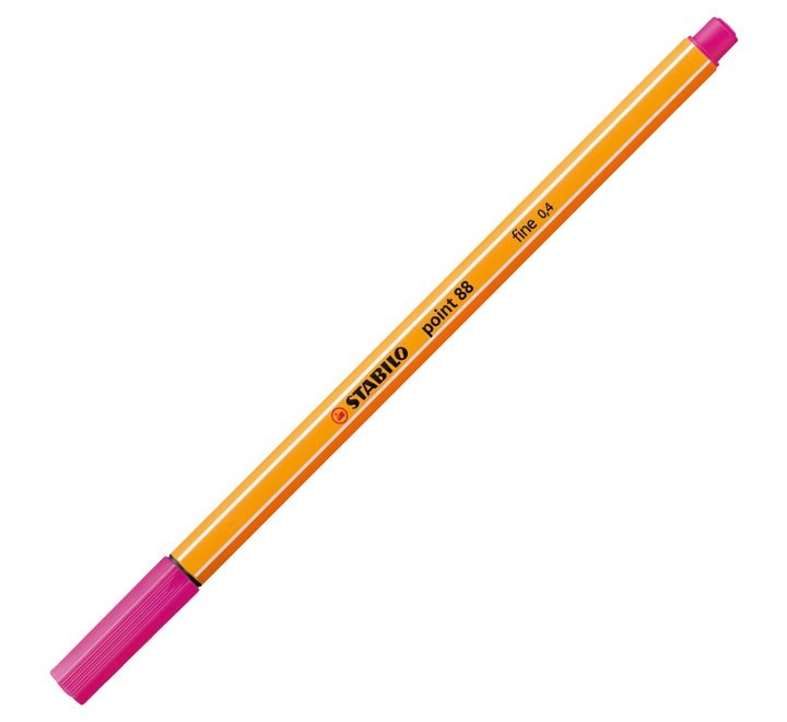 rotulador stabilo point 88 0.4mm rosa