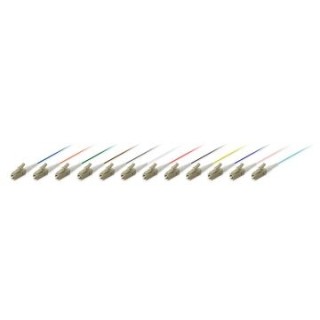cable fibra optica om3 lc a pigtal 50/125u 2m pack 12 uds