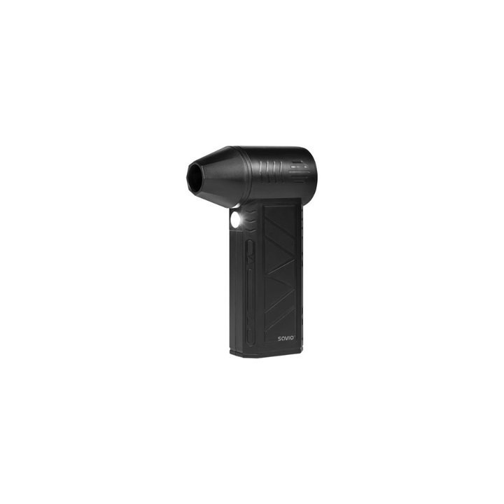 mini limpiador de aire savio md 01 black recargable compacto usb c 100 000rpm magnetica
