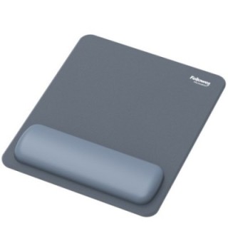 fellowes alfombrilla con reposamunecas breyta azul reciclado fellowes 100142557
