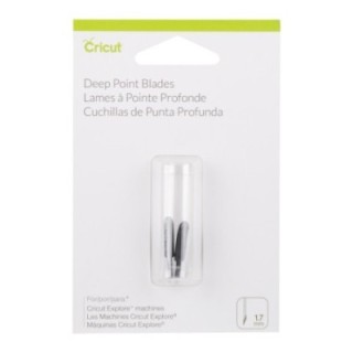 cricut cricut pc2003535 set de 2 lames coupe profonde, plastique, multicolore, 12 x 8 x 2 cm