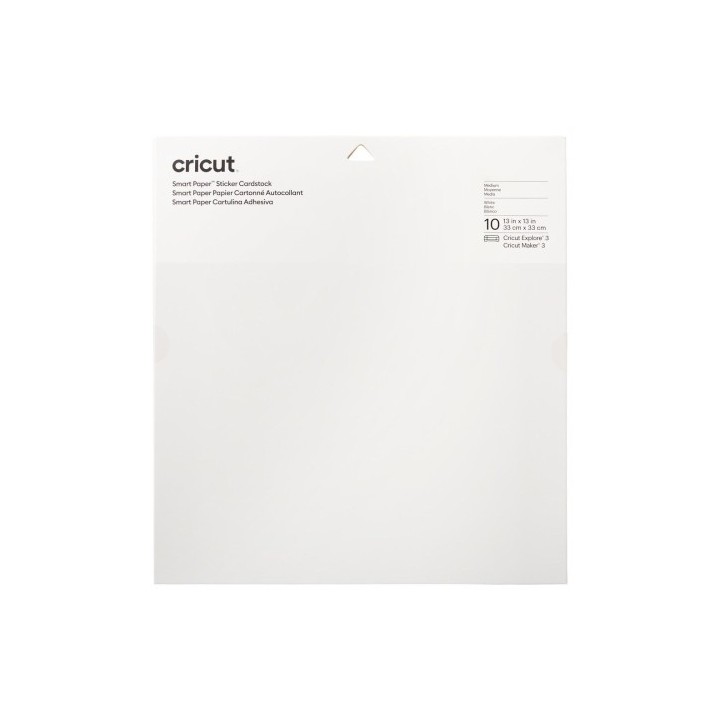 cricut cricut smart paper bloc de hojas de papel para bellas artes 10 hojas
