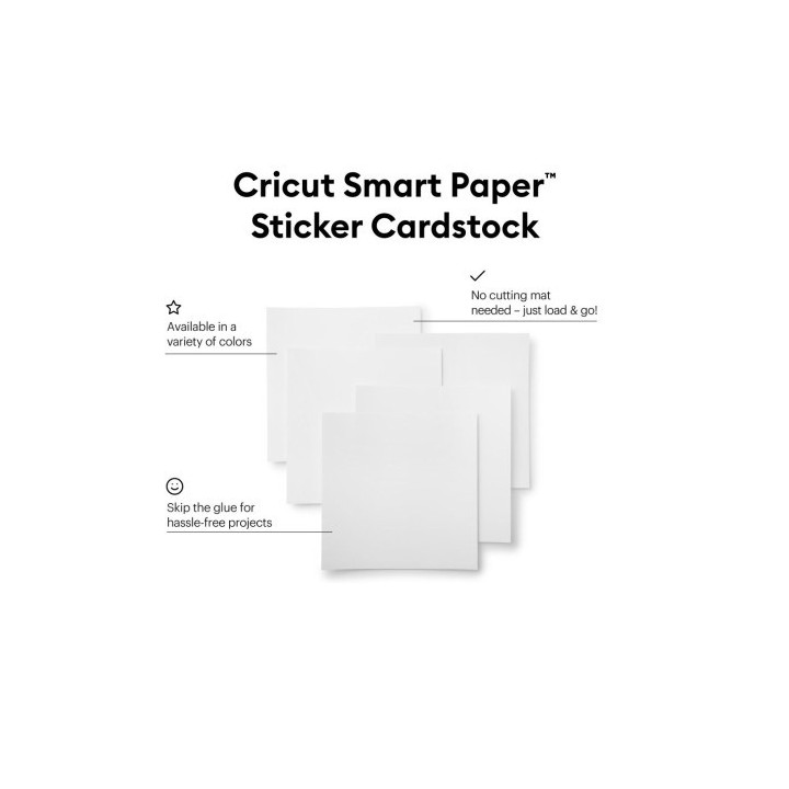 cricut cricut smart paper bloc de hojas de papel para bellas artes 10 hojas