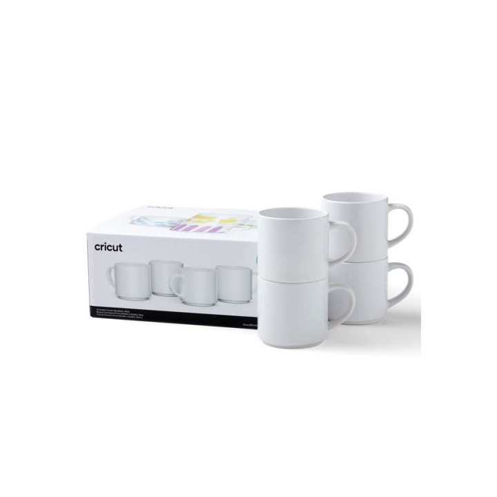 cricut cricut 2009392 tazon blanco universal 4 pieza s