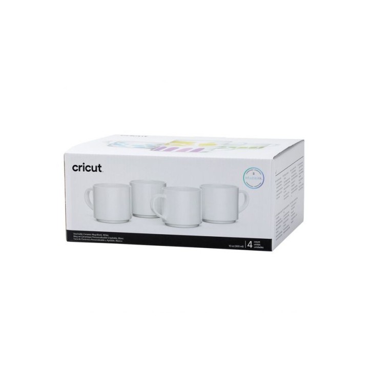 cricut cricut 2009392 tazon blanco universal 4 pieza s
