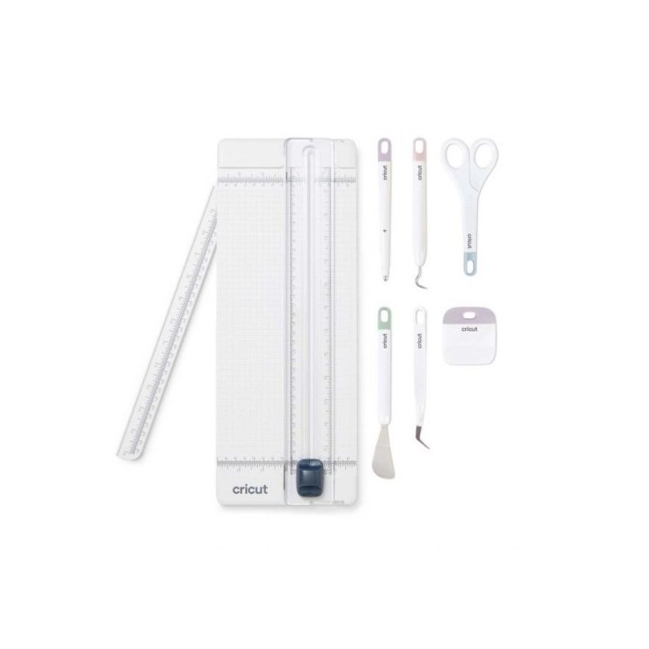 cricut cricut essential tool set juego de herramientas esenciales blanco 7 pieza s